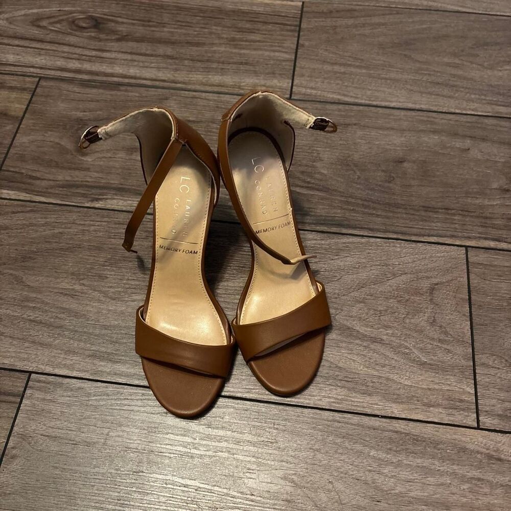 Lc-lauren-conrad Women's Brown and Tan Sandals